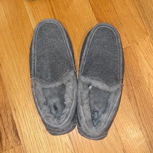 Mens UGG slippers grey size 8